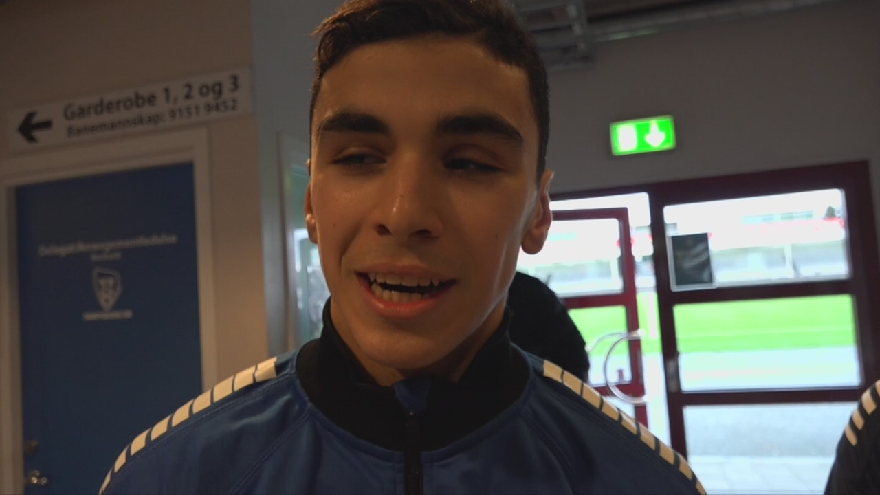 Lokale unggutter slår fra seg på a-trening